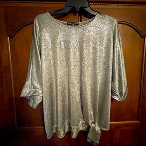 Silky sparkle shirt